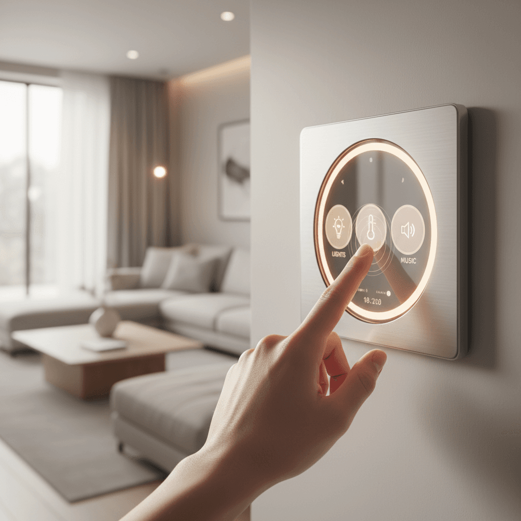 Smart Home Steuerung über digitales Panel